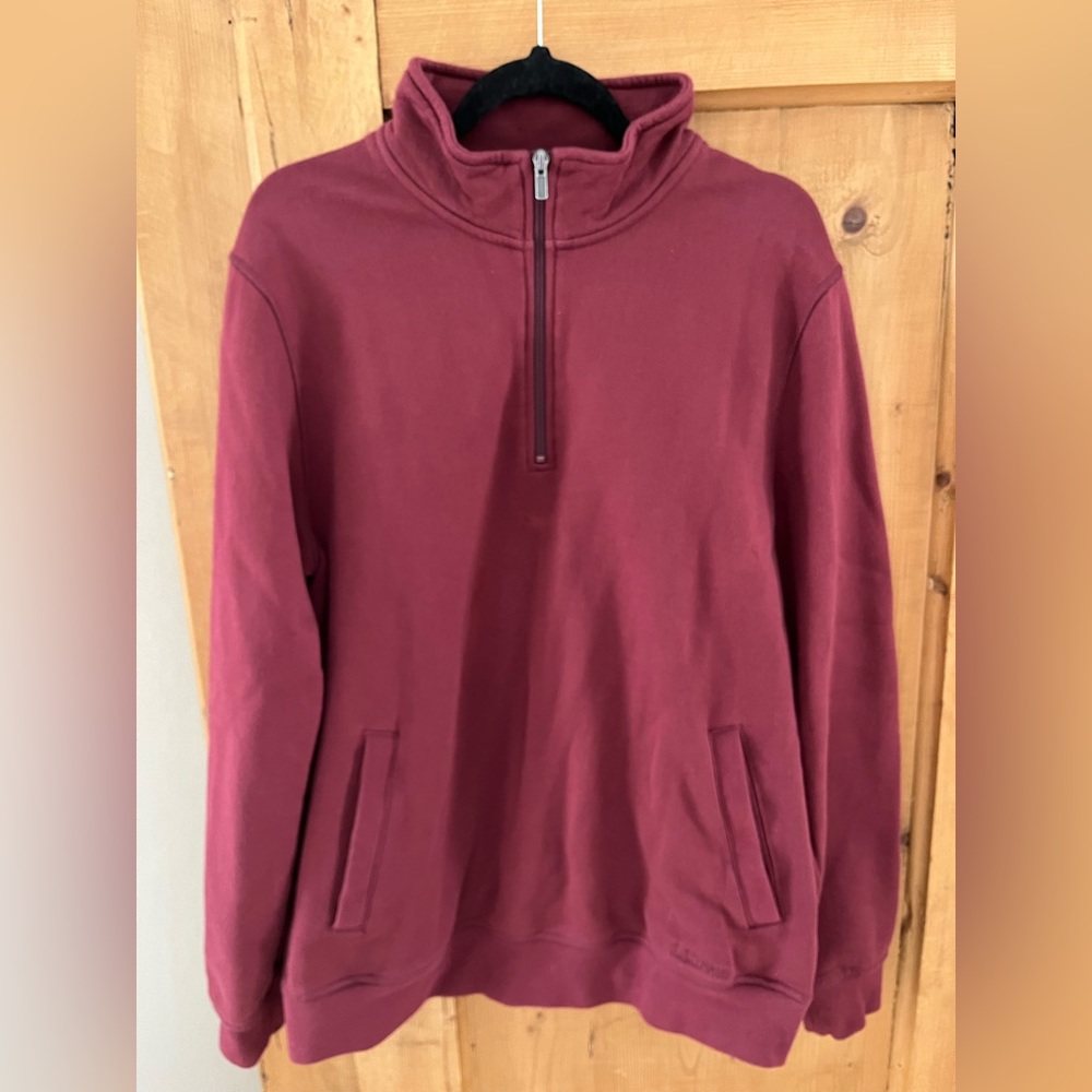Like new LLBean quarter-zip Sweatshirt